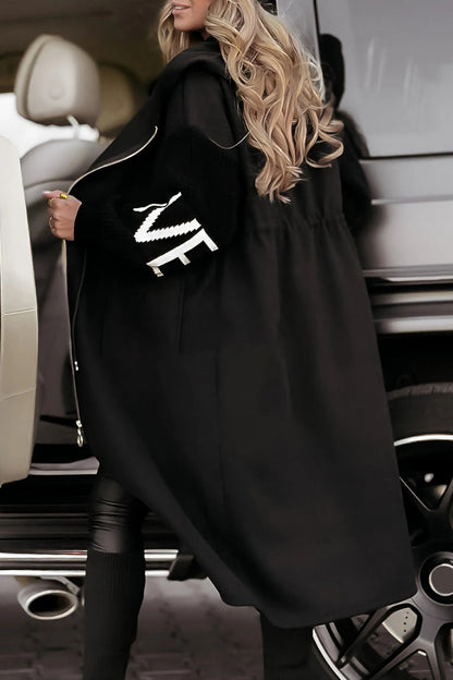 Claudia | Hooded Patchwork Casual Jacket - Ciara & Fiona