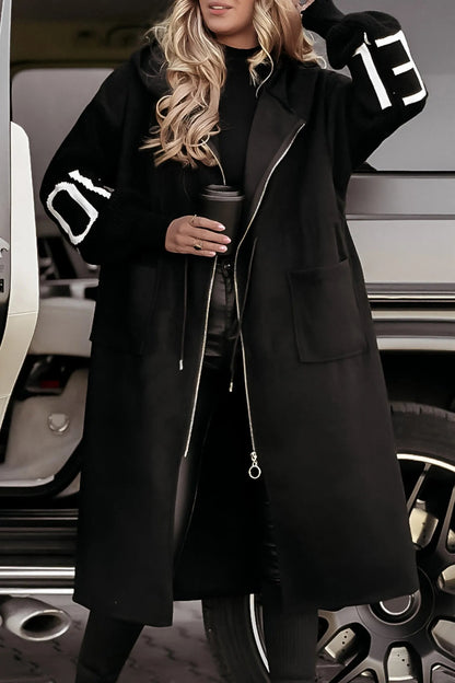 Claudia | Hooded Patchwork Casual Jacket - Ciara & Fiona