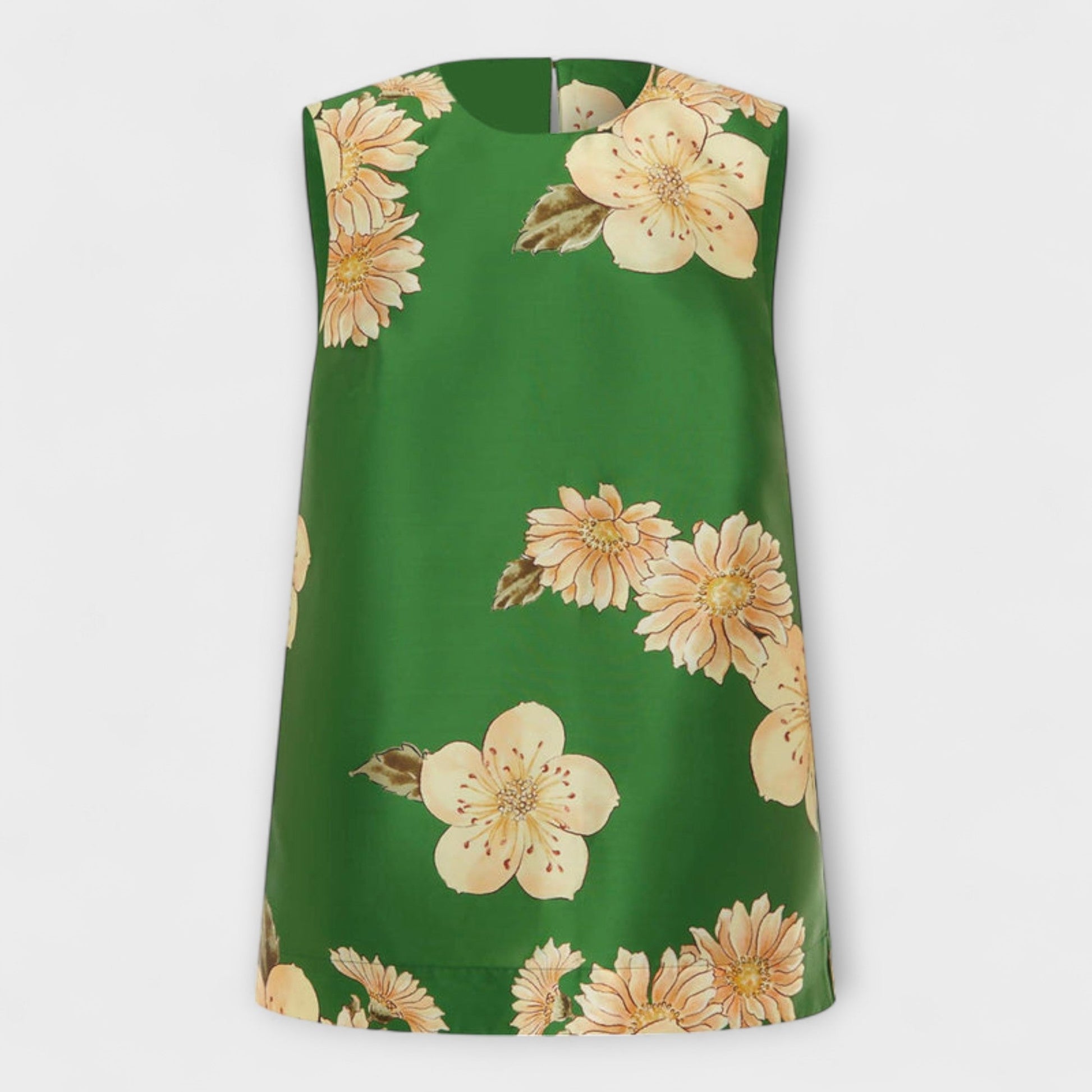 Clea - Sage Sleeveless Pantsuit - Luna Hampton