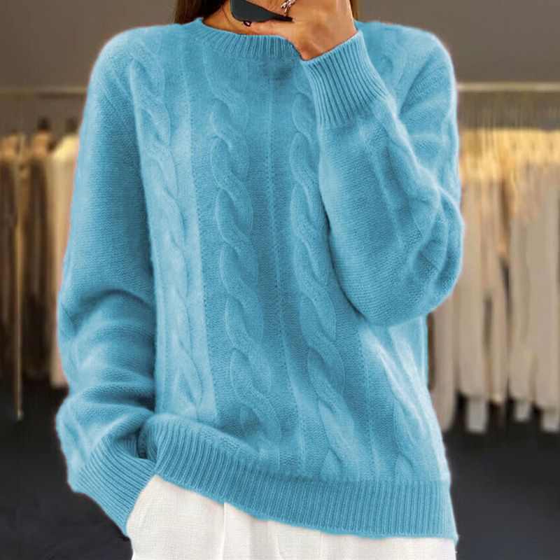 Cleo | Warm knitted sweater - Ciara & Fiona