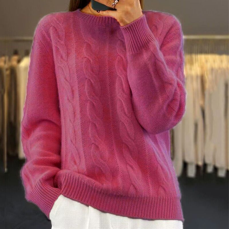 Cleo | Warm knitted sweater - Ciara & Fiona