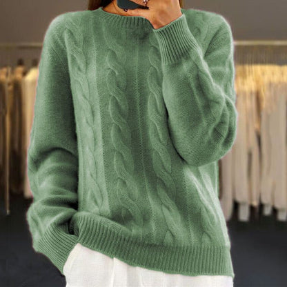 Cleo | Warm knitted sweater - Ciara & Fiona