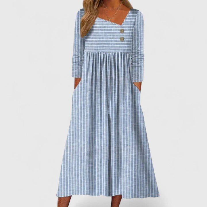 Cleomarie | Elegant Midi Dress - Luna Hampton