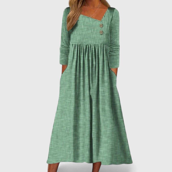 Cleomarie | Elegant Midi Dress - Luna Hampton