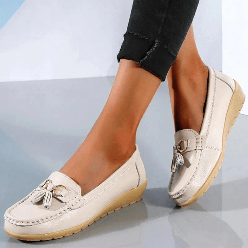 Clodagh | Orthopaedic Leather Loafers - Ciara & Fiona