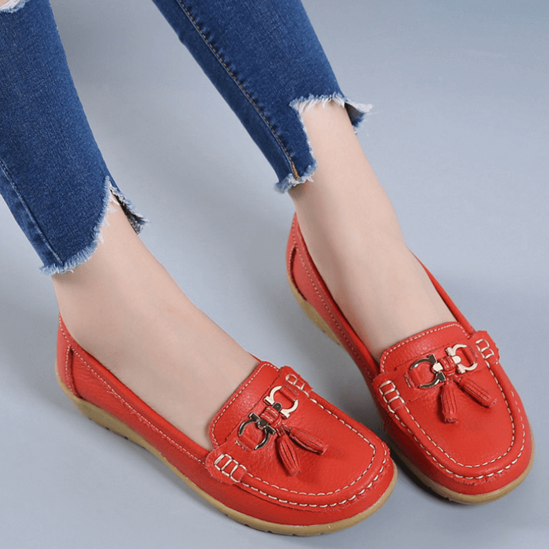 Clodagh | Orthopaedic Leather Loafers - Ciara & Fiona