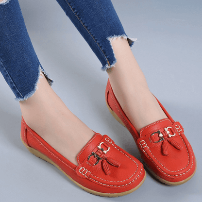 Clodagh | Orthopaedic Leather Loafers - Ciara & Fiona