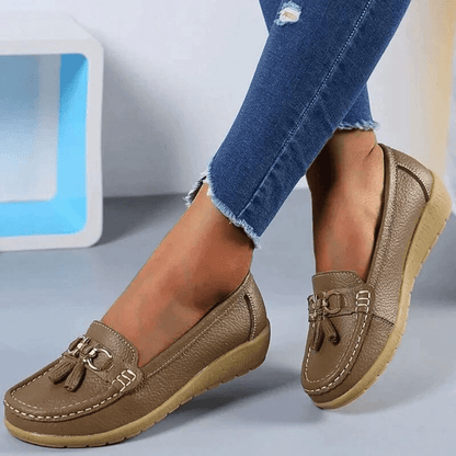 Clodagh | Orthopaedic Leather Loafers - Ciara & Fiona