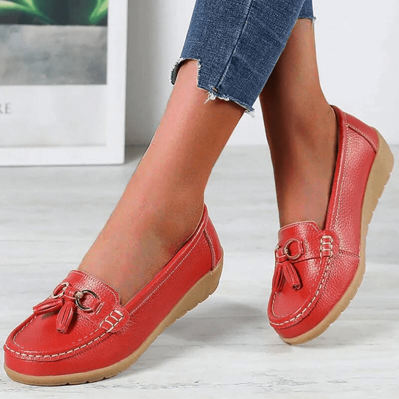 Clodagh | Orthopaedic Leather Loafers - Ciara & Fiona