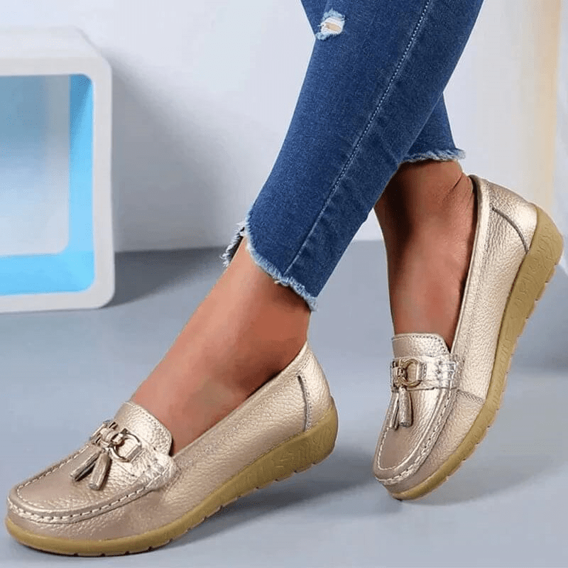 Clodagh | Orthopaedic Leather Loafers - Ciara & Fiona