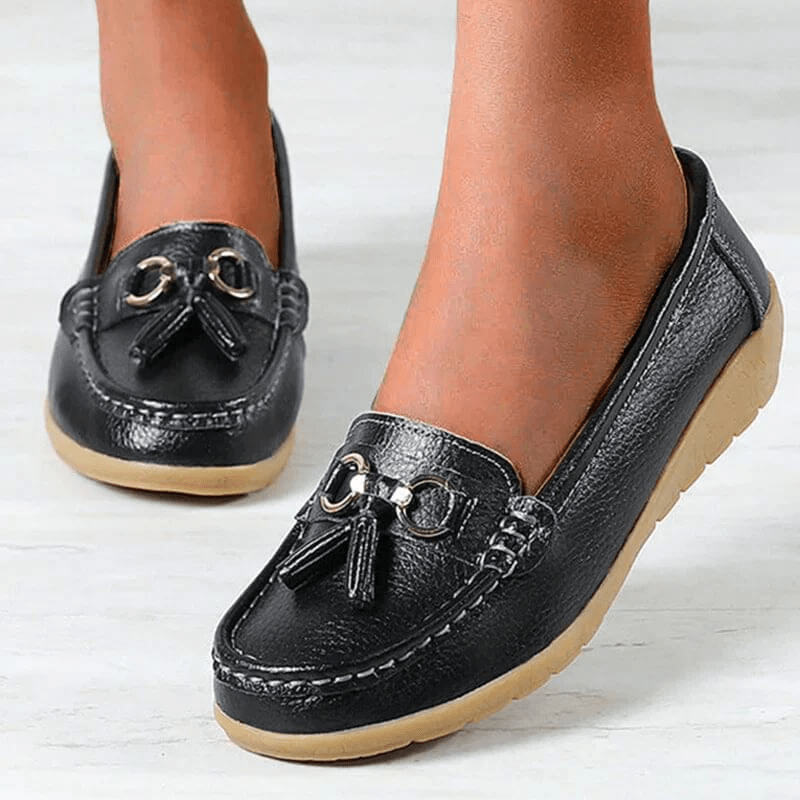 Clodagh | Orthopaedic Leather Loafers - Ciara & Fiona