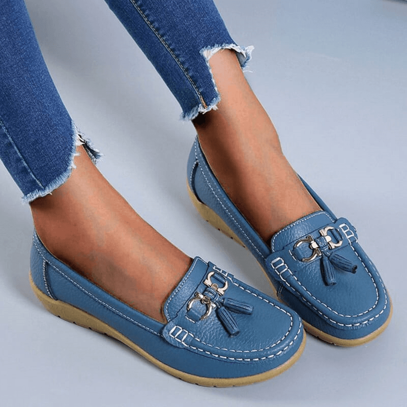 Clodagh | Orthopaedic Leather Loafers - Ciara & Fiona