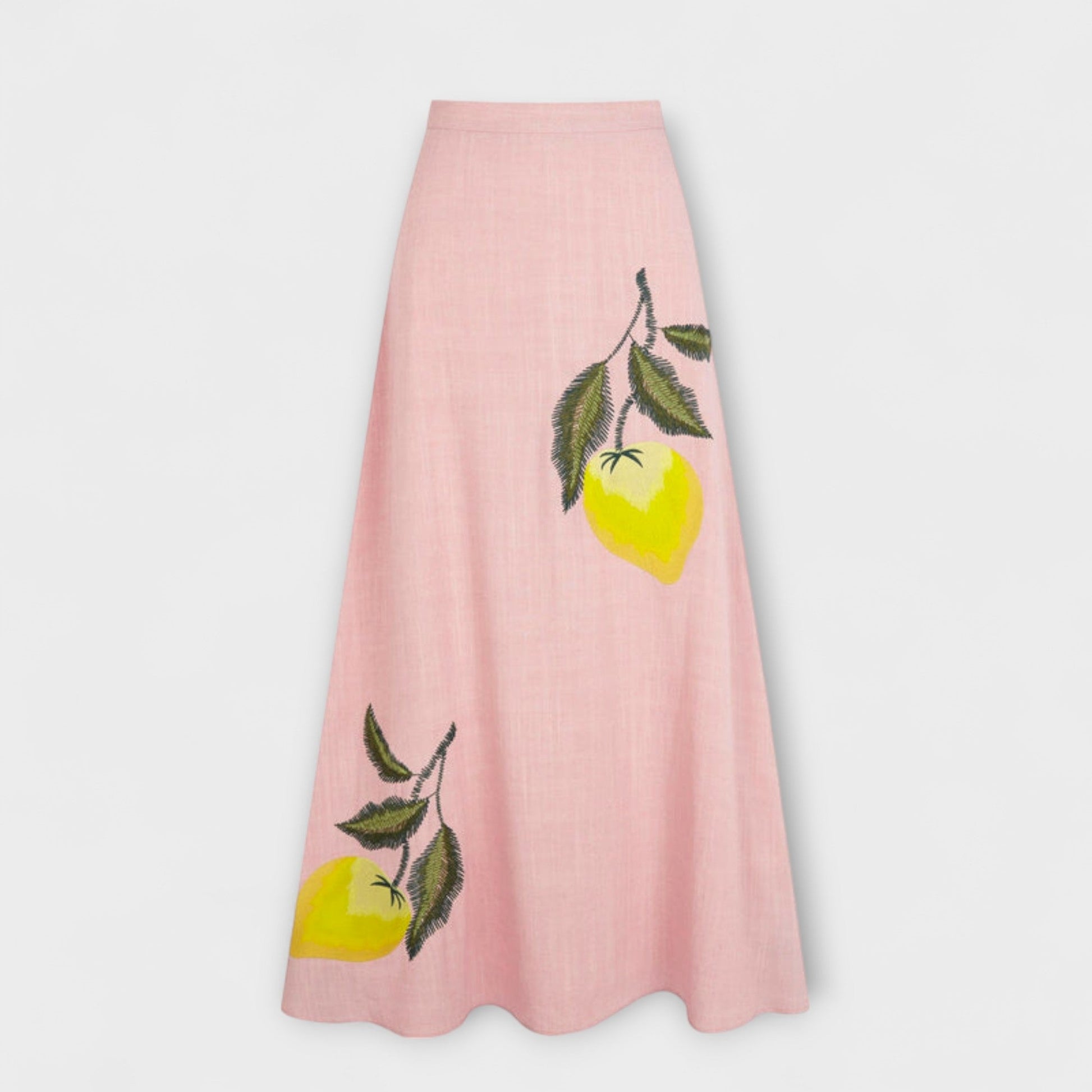 Cosima - Amalfi Print Midi Skirt - Luna Hampton
