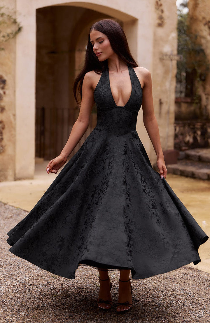 Crystal | Romantic Midi Dress - Ciara & Fiona