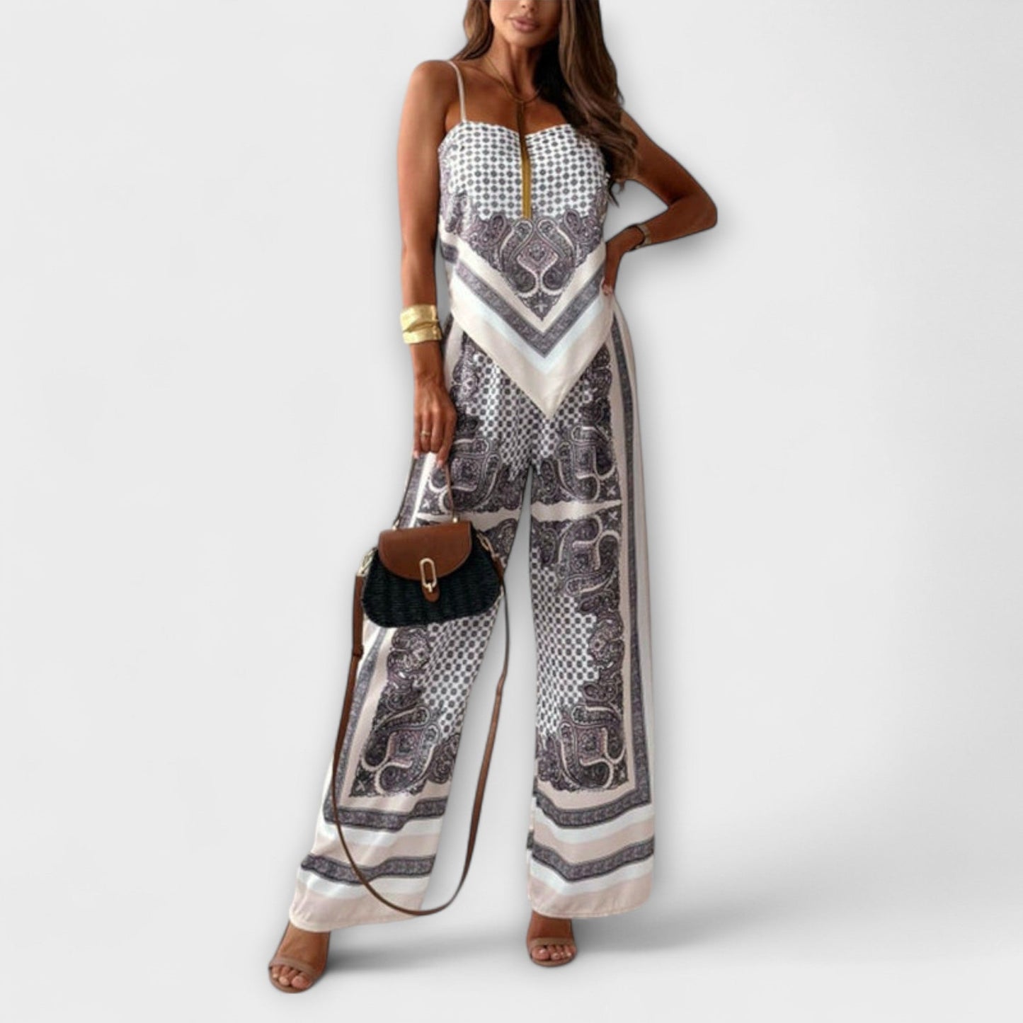 Dakota - Stylish Vest and Pants Set - Luna Hampton