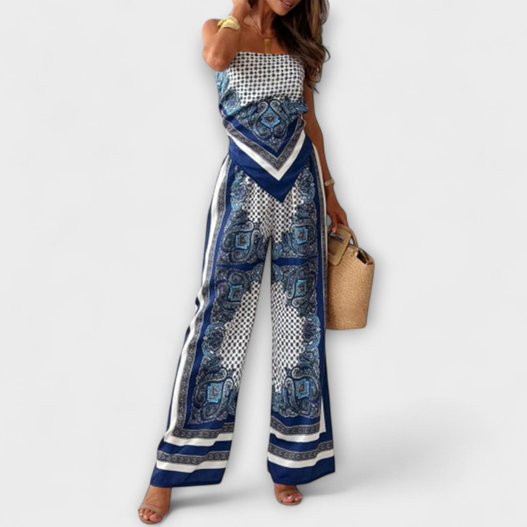Dakota - Stylish Vest and Pants Set - Luna Hampton