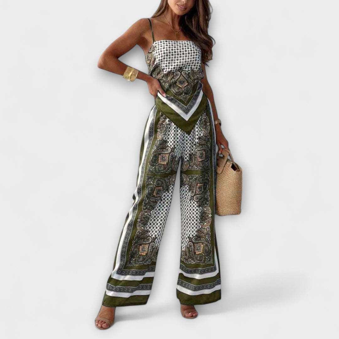 Dakota - Stylish Vest and Pants Set - Luna Hampton