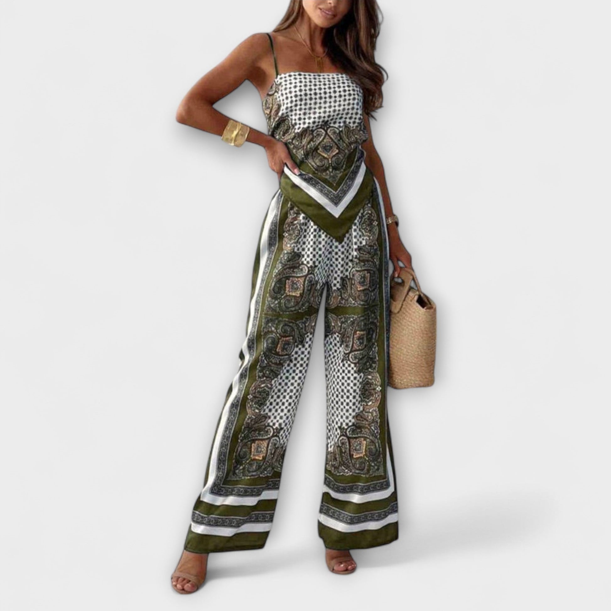 Dakota - Stylish Vest and Pants Set - Luna Hampton