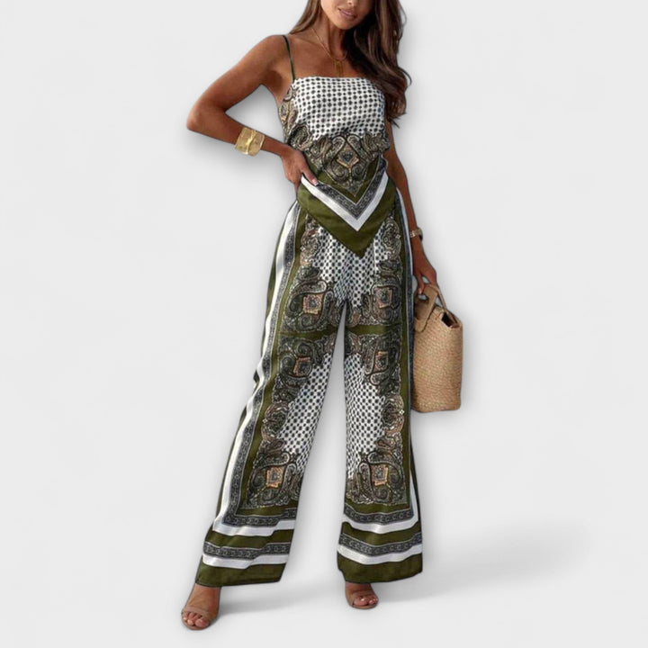 Dakota - Stylish Vest and Pants Set - Luna Hampton