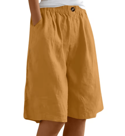 Daniella | Linen Comfort Shorts - Ciara & Fiona