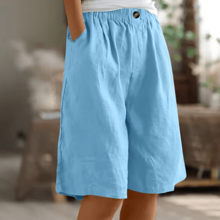 Daniella | Linen Comfort Shorts - Ciara & Fiona