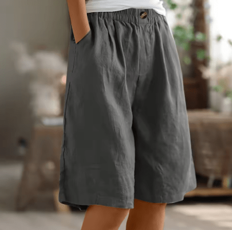Daniella | Linen Comfort Shorts - Ciara & Fiona