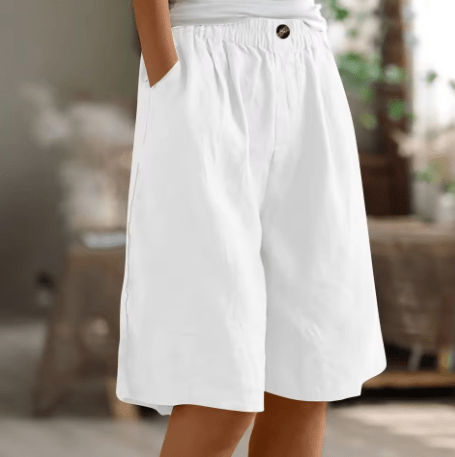 Daniella | Linen Comfort Shorts - Ciara & Fiona
