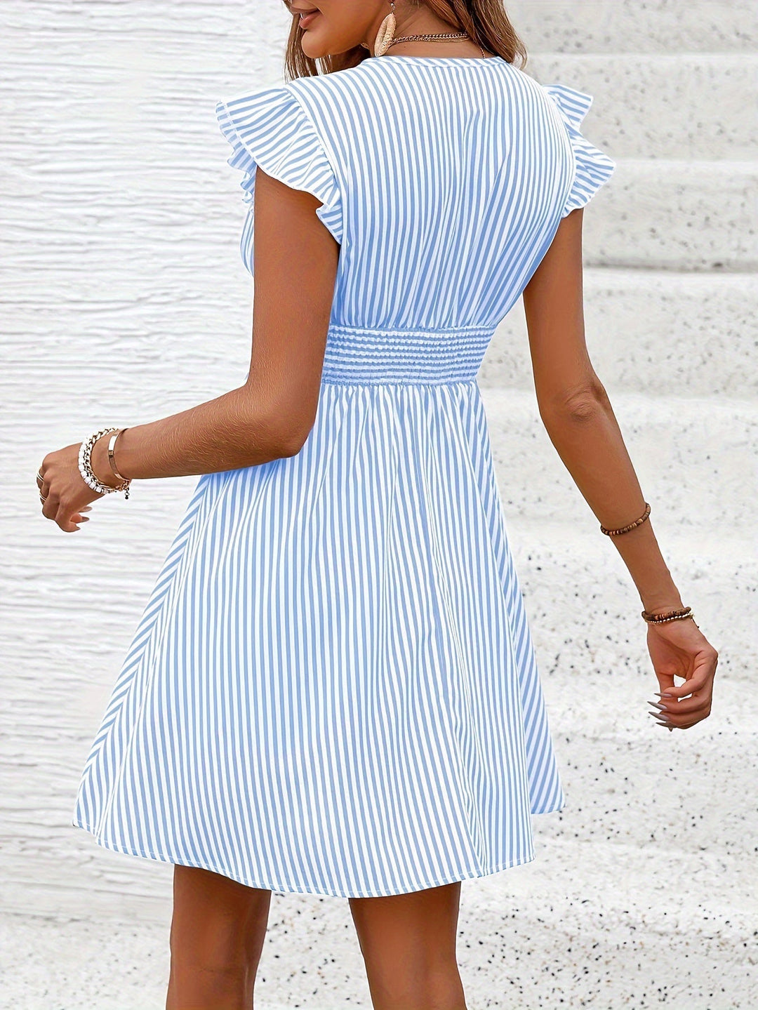 Dany | Striped Summer Dress - Ciara & Fiona