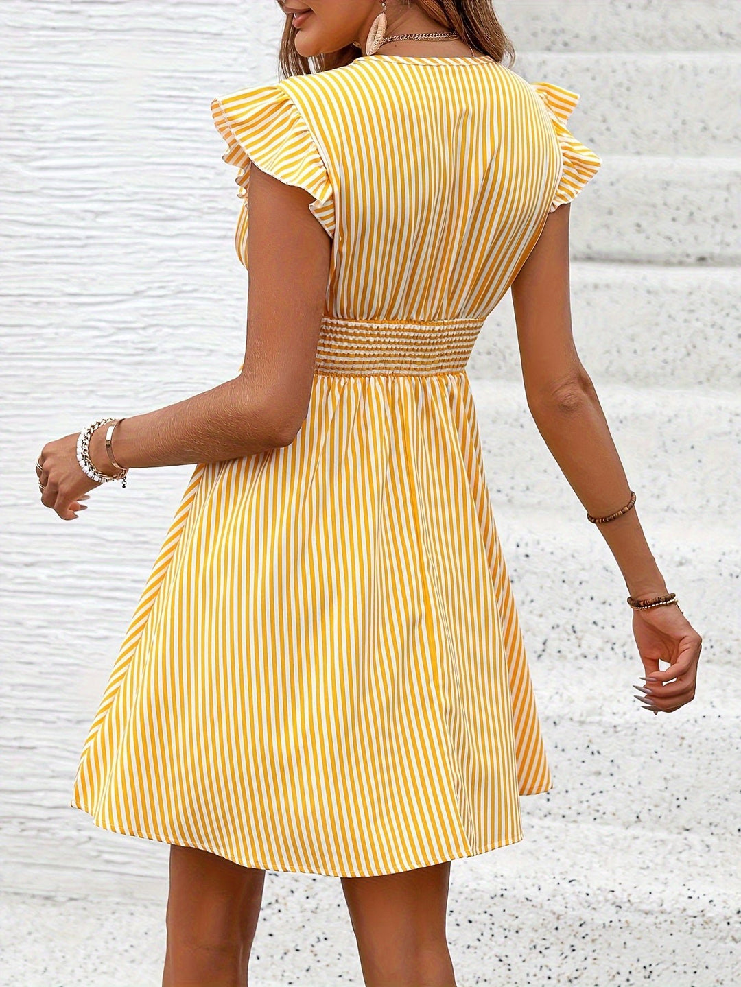 Dany | Striped Summer Dress - Ciara & Fiona