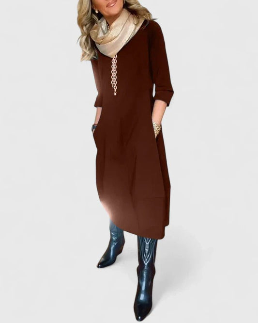 Danyshka | Elegant Midi Dress - Luna Hampton