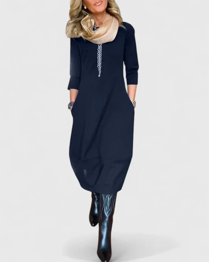 Danyshka | Elegant Midi Dress - Luna Hampton