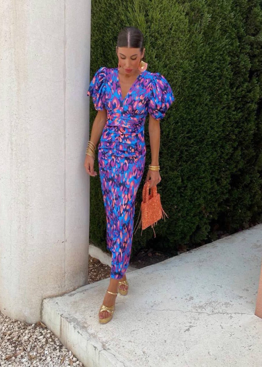 Davina | Stylish and Vibrant Dress - Ciara & Fiona