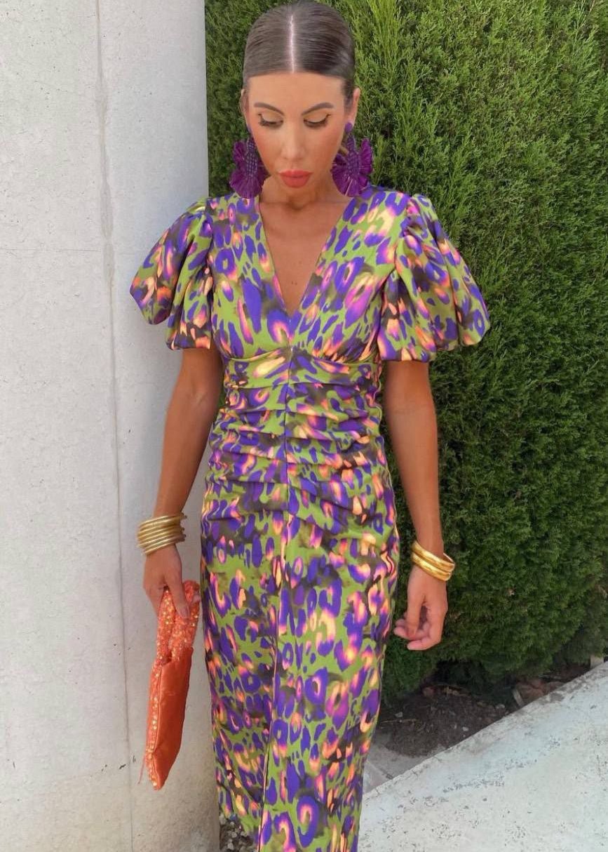 Davina | Stylish and Vibrant Dress - Ciara & Fiona