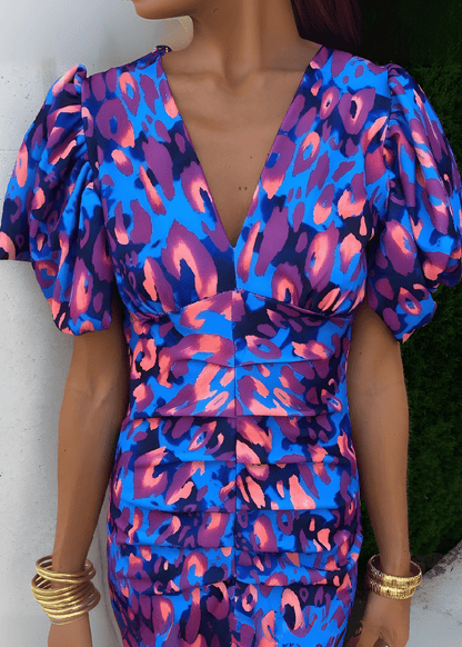 Davina | Stylish and Vibrant Dress - Ciara & Fiona