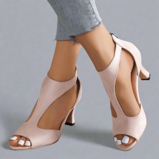 Débora | Elegant Open Toe Sandals - Ciara & Fiona