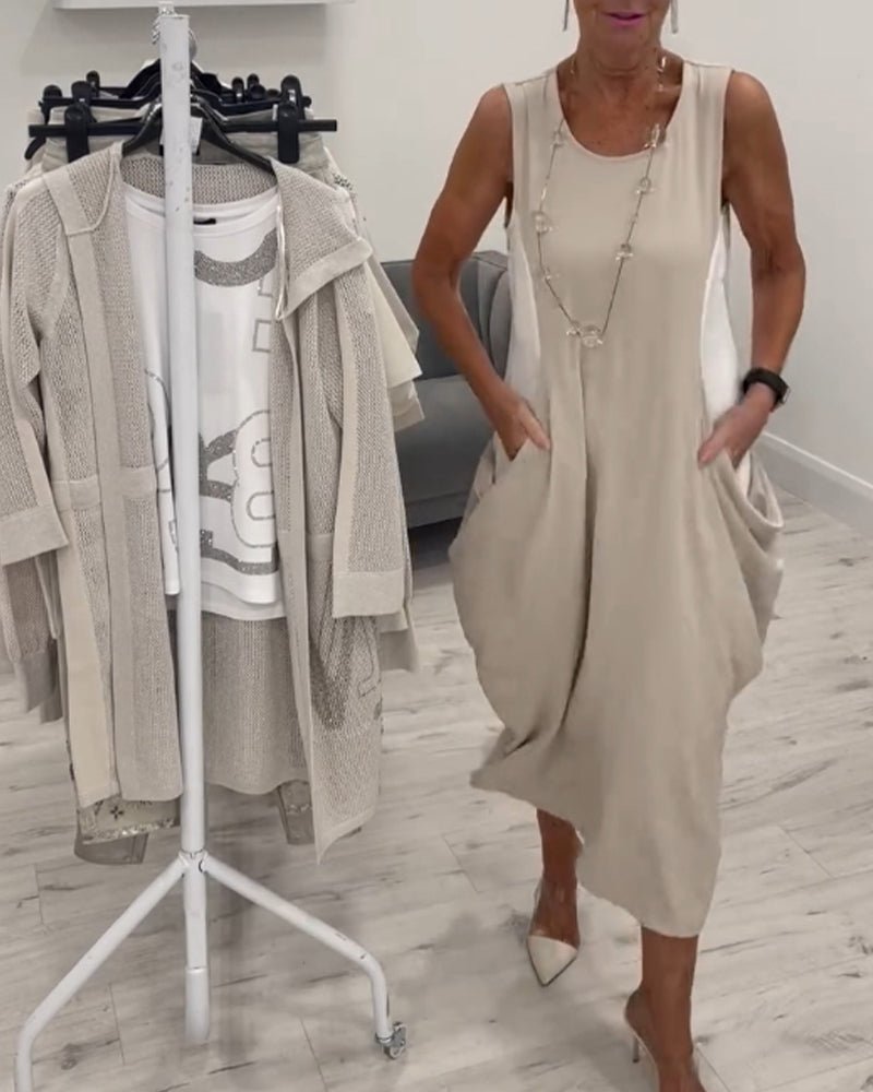 Demy | Wide fit casual dress - Ciara & Fiona