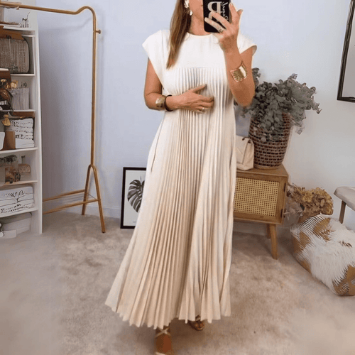 Dhane | Light And Fresh Pleated Dress - Ciara & Fiona