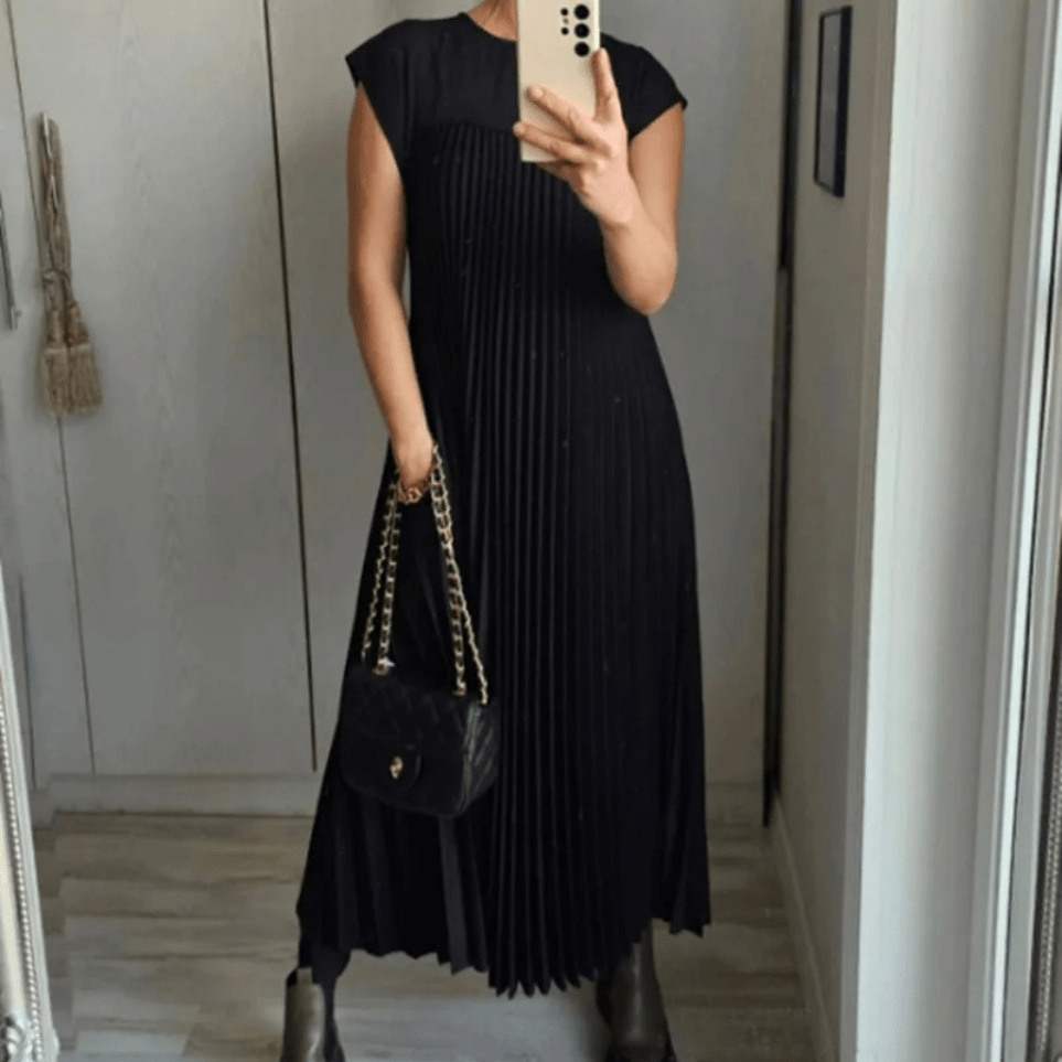 Dhane | Light And Fresh Pleated Dress - Ciara & Fiona