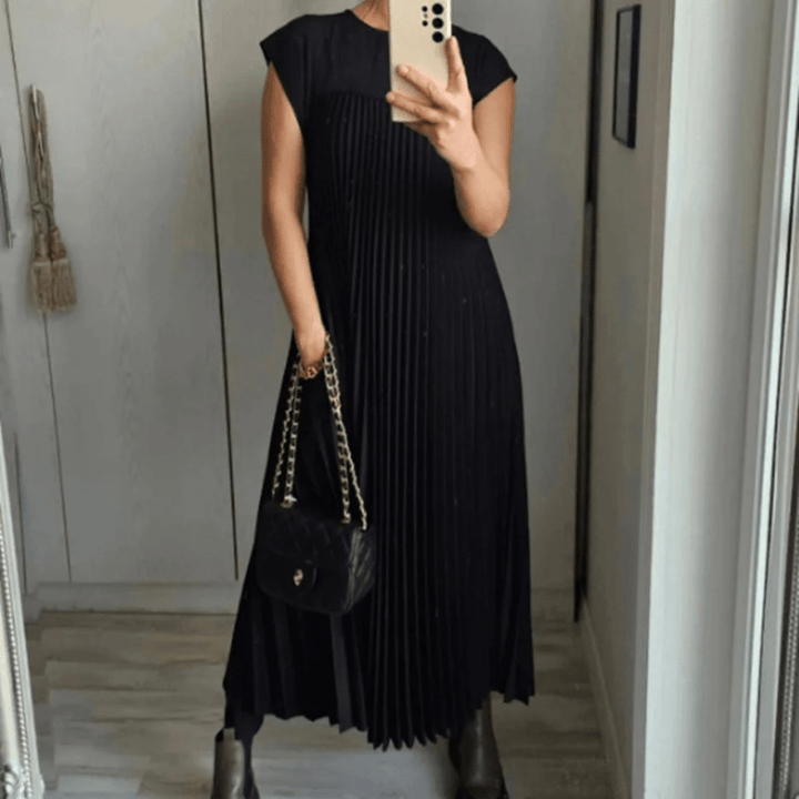 Dhane | Light And Fresh Pleated Dress - Ciara & Fiona