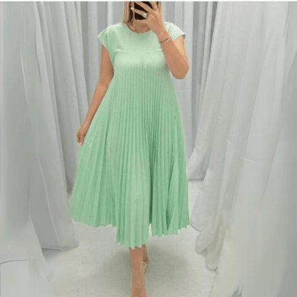 Dhane | Light And Fresh Pleated Dress - Ciara & Fiona
