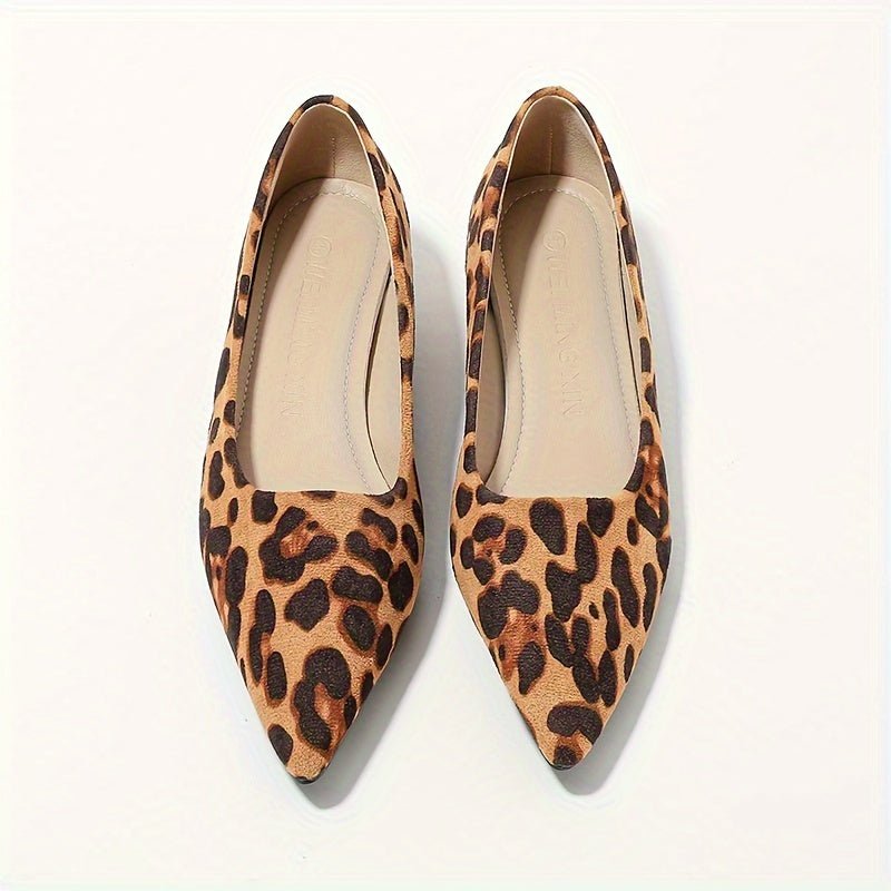 Dina | Leopard Print Pointed - Toe Heels - Ciara & Fiona