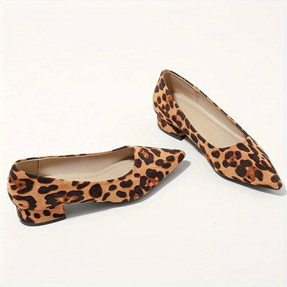 Dina | Leopard Print Pointed - Toe Heels - Ciara & Fiona