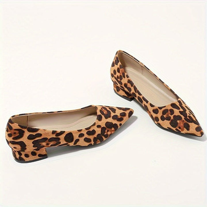 Dina | Leopard Print Pointed - Toe Heels - Ciara & Fiona