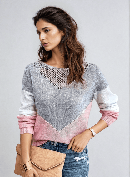 Donatella | Casual Knit Sweater - Ciara & Fiona