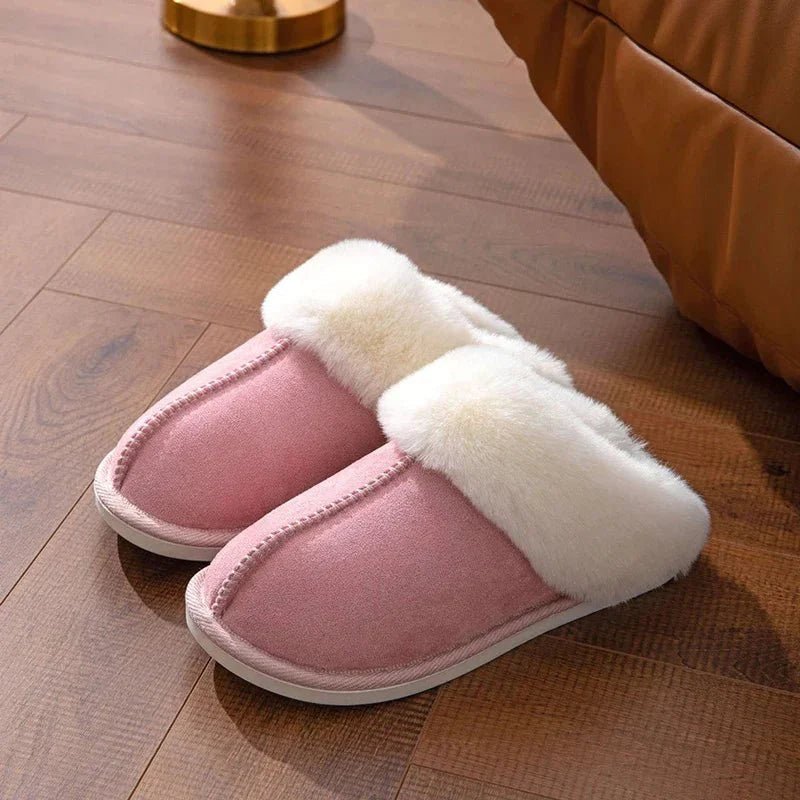 Elaine - Non Slip Fur Slippers For Winter - Ciara & Fiona