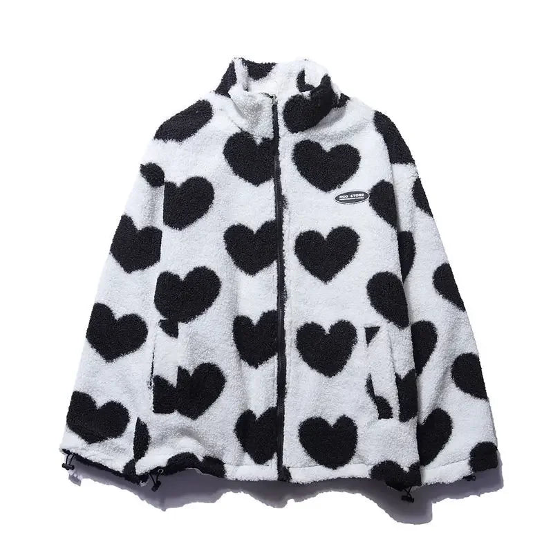 ELAYNA | Reversible Heart Jacket - Ciara & Fiona