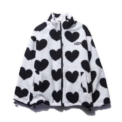ELAYNA | Reversible Heart Jacket - Ciara & Fiona