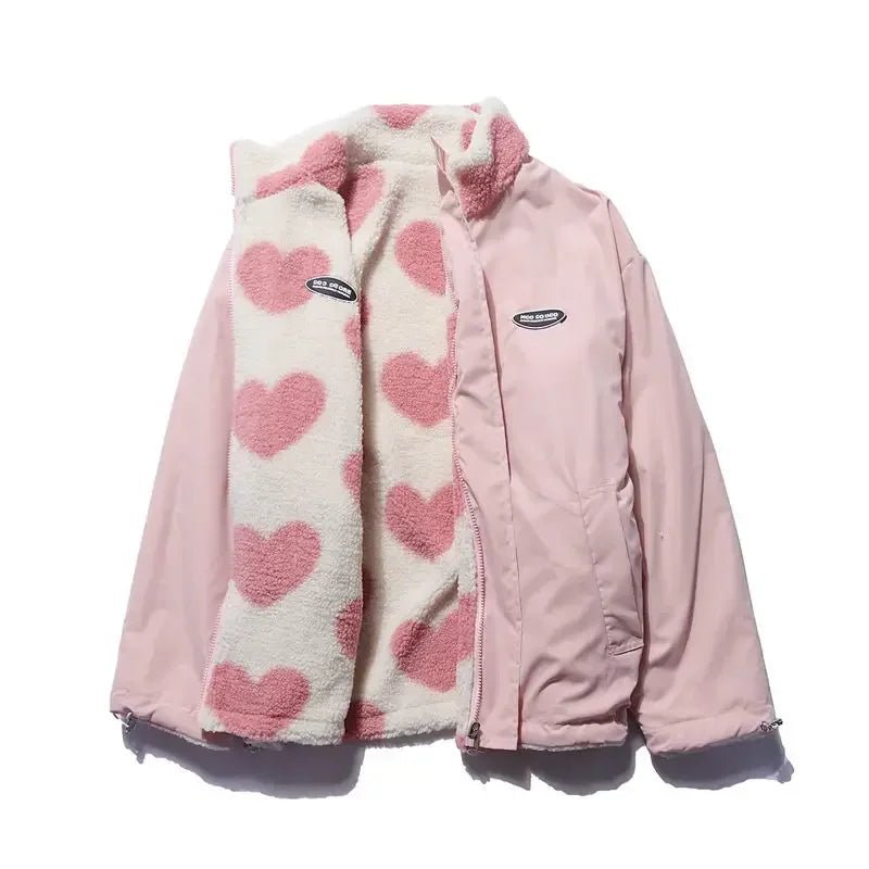 ELAYNA | Reversible Heart Jacket - Ciara & Fiona
