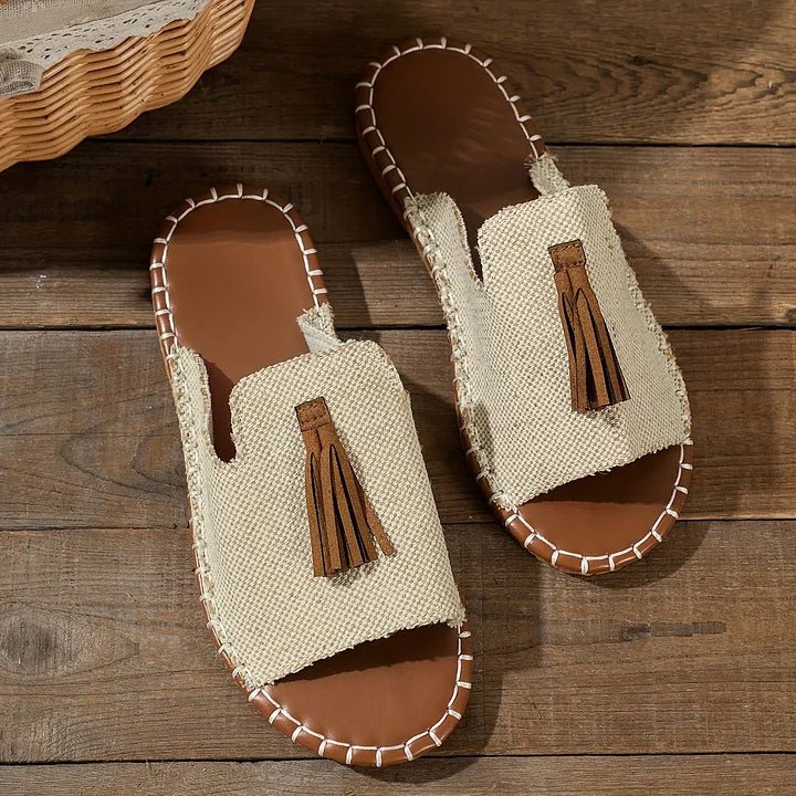 Elianne | Comfortable Flat Sandals - Ciara & Fiona