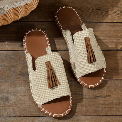 Elianne | Comfortable Flat Sandals - Ciara & Fiona